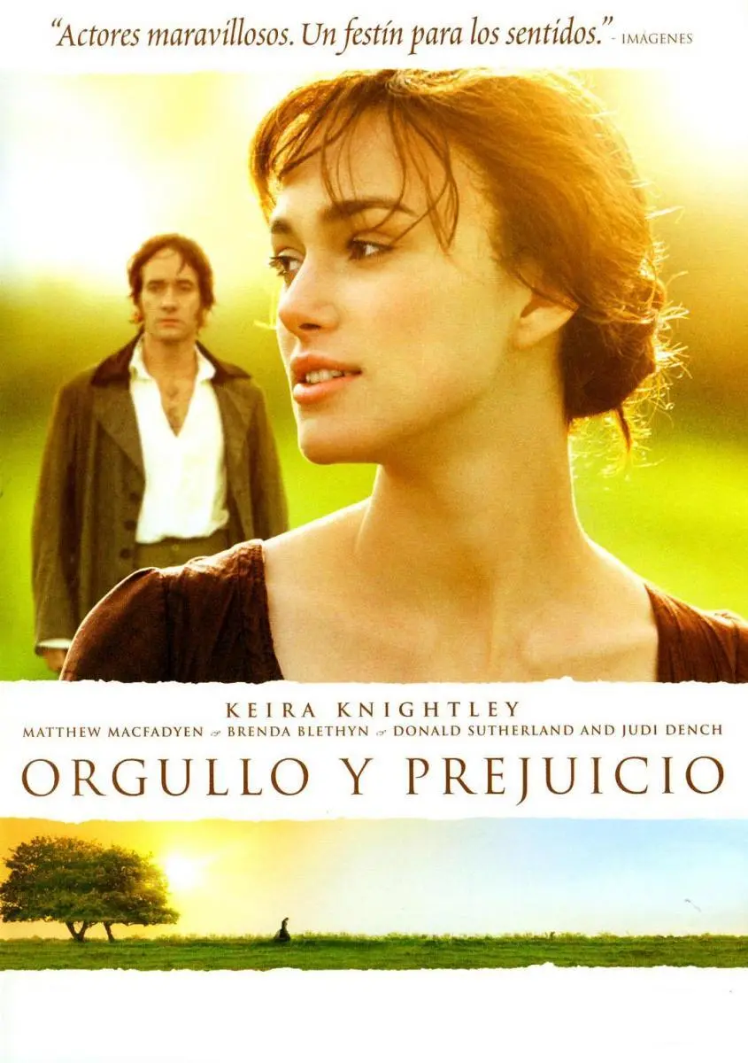 Ver Orgullo y Prejuicio película completa en español latino online gratis 2005 Grandes Pelis